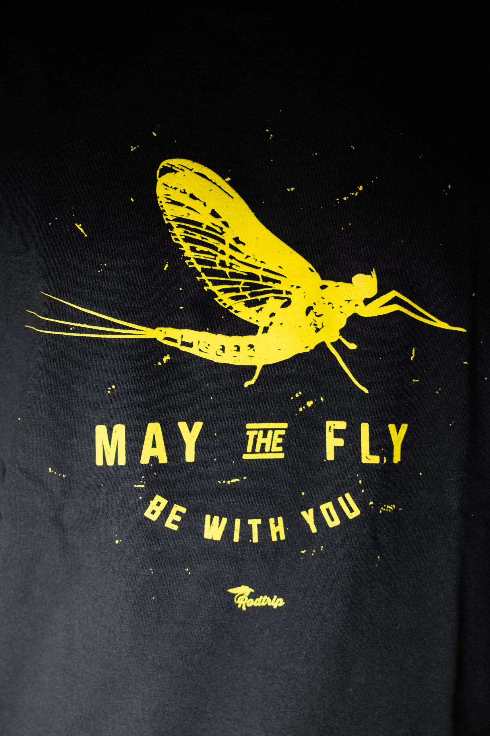 T-shirt May The Fly Be With You noir