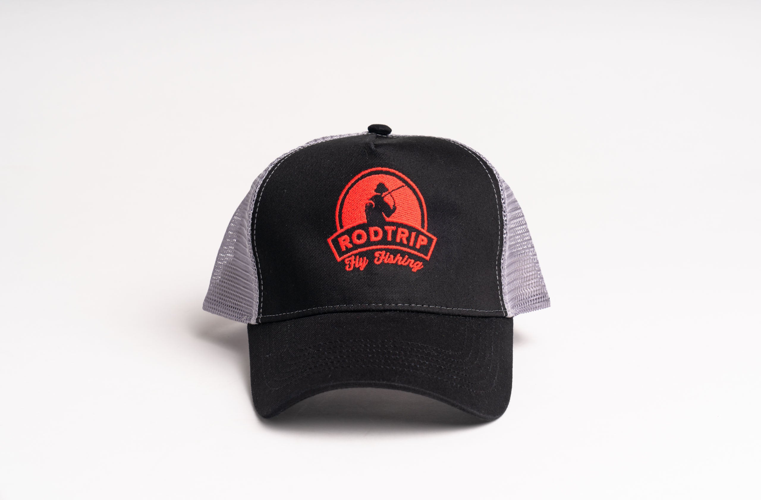 Casquette Trucker - noir/rouge